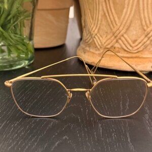 Ahlem Rose Gold Glasses (like brand new!)